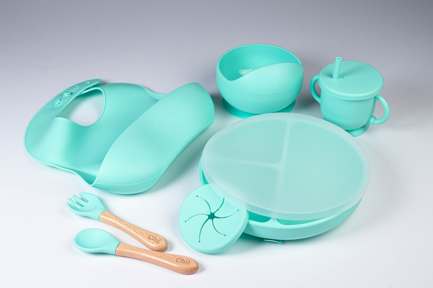 Chil tableware set with lid